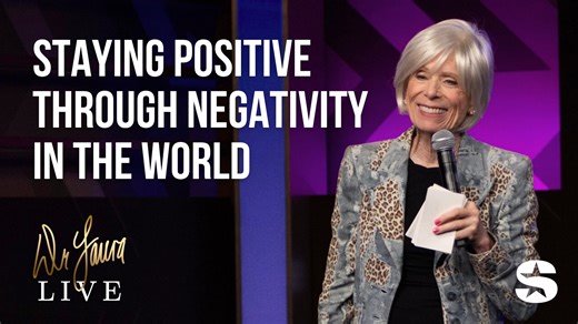 How To Keep Your Chin Up in Challenging Times Need a way to stay positive when the world feels crazy? Here’s the trick I learned long ago… #advice #drlaura | Dr Laura