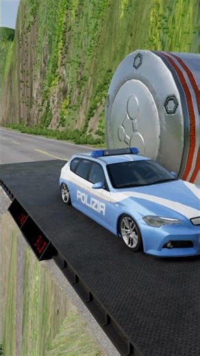 Unstoppable Hammer vs Supercar – The Ultimate BeamNG Drive Crash! 💥