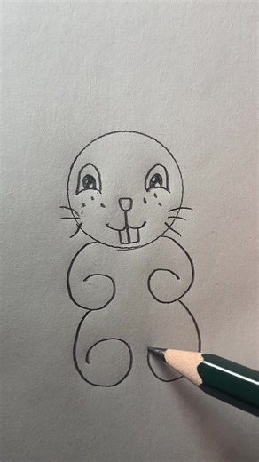 Drawing a Cute Cartoon Rabbit Step-by-Step