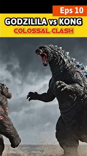 GODZILLA vs KONG [eps10] COLOSSAL CLASH OF PRIMORDIAL THRONE #godzilla #kingkong
