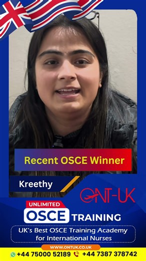 OSCE Candidate Review | ONT-UK Training Experience| KREETHY