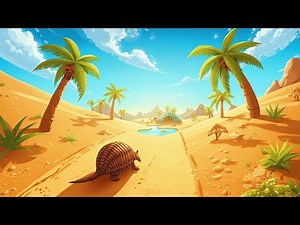 Armadillo Roll Song 🦔 | Fun Animal Song for Kids | Nursery Rhyme & Learning Video