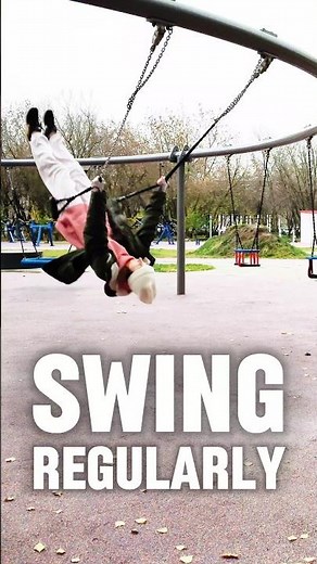 Swing. #workout #outdoors #healthtips #endorphins #positivevibes #enjoy #fitlife #fitness #cardio