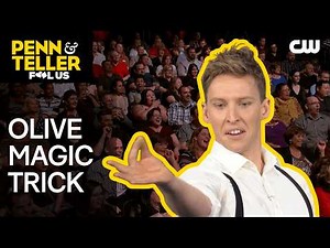Magician Fools Penn & Teller with Olive Magic Trick | Penn & Teller: Fool Us | The CW