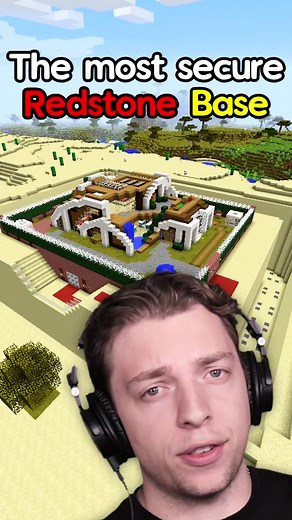 Building the Safest Redstone Base in Minecraft