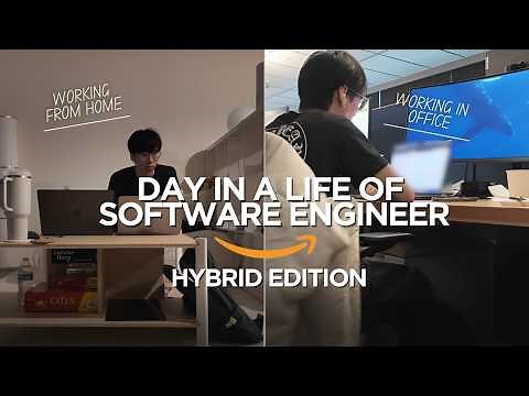 Hybrid Day in the Life of an Amazon Software Engineer | Working Remote and In Office, Traveling Home