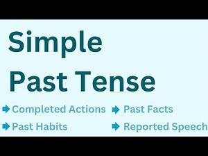 Simple Past Tense | Where to Use | How to Write #englishgrammar #simplepasttense