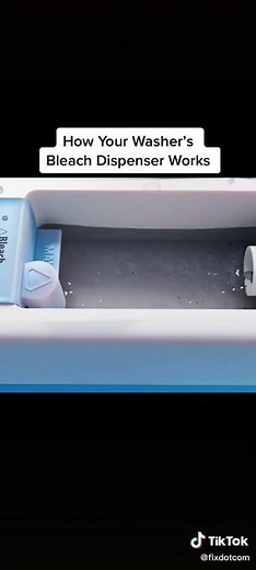 Ever Wondered How Your Washer's Bleach Dispenser Works? Check out this cool animation!