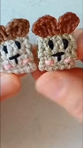 3 Cute Crochet Finger Rings 🐸🐰🐻 | Easy & Fun DIY Tutorial #crochet