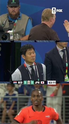 These managers went through a rollercoaster of emotions 🇳🇱 🇯🇵