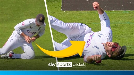 England's Joe Root fumbles routine catch against West Indies!