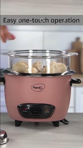 Pigeon Inox Pro Rice Cooker with Steamer #ricecookers #electriccooker ‪@KabitasKitchen‬
