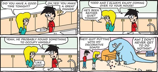 Todd The Dinosaur Comic Strip 2025-10-05 | Comics Kingdom