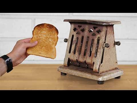 111 Years Old Antique Toaster Restoration