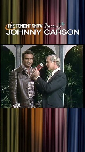 Burt Reynolds and Johnny Get Into a Whipped Cream Fight