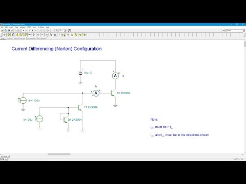 Op Amps: Current Differencing Amp, LM3900