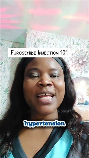 Furosemide Injection 101 #furosemide #furosemidefact #furosemideawareness #nursingtips