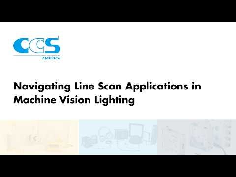 Navigating Line Scan Applications in Machine Vision Lighting