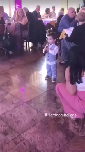 163K views · 4.6K reactions | This little boy sings an Italian song! ♥️  via(italianmusic) | We Are Italians | Facebook
