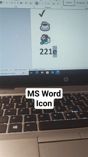 MS word icon shortcut keys😱🔥 #msword #icon #tips