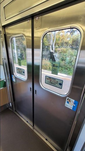 205系3100番台(M10) 半自動ドア開閉(石巻方面から2両目の2番右側ドア) #jr東日本 #仙石線 #205系 #ドア開閉 #shorts