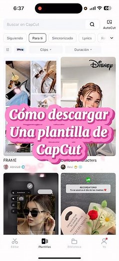 Cómo descargar una plantilla de CapCut #capcut #plantillacapcut #tutorial #tiktoktemplates