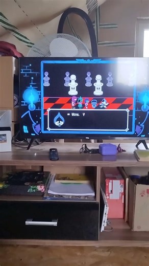 Playing deltarune demo for the first time on switch