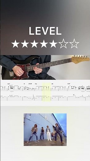 Journey - Separate Ways (guitar solo cover with tabs & chords)