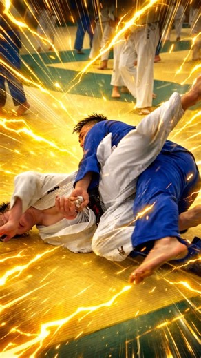 雷の呼吸 壱ノ型 霹靂一閃/Thunder Breathing – First Form: Thunderclap and Flash #柔道 #judo