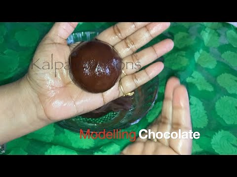 How to make modelling chocolate from scratch | 2 Ingredient modelling chocolate recipe | Easy recipe