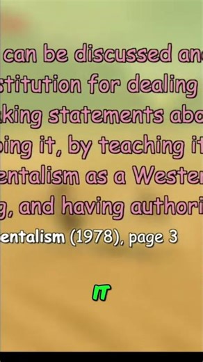 Edward Said: How The West Dominates The East Explained #shorts