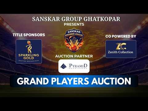 Sanskar Premier League Auction 2026 | Grand Players Auction| Part 2