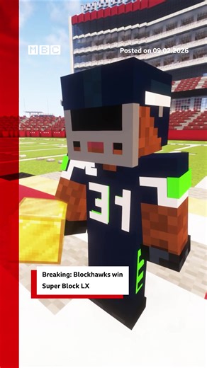 Blockhawks Celebrate Super Block LX Victory