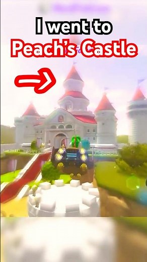 Can you reach Peach's Castle in Mario Kart 8D? #mario #mariokart #gaming #nintendo #mariokart8deluxe