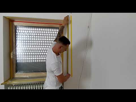 Streichen für Anfänger 3/11 Fenster abkleben? Ich zeig es dir :-)