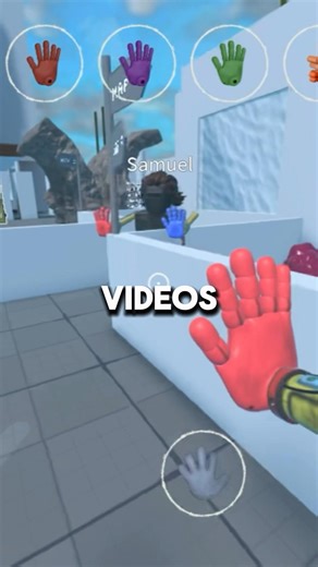 How to get a cool effect in Roblox (A grab pack test) #robloxugc #poppyplaytime #huggywuggy