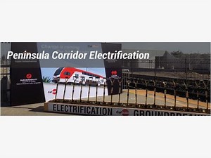 CalTrain San Bruno CA Electrification Scheduled Weeks Work