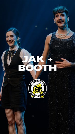 7.1K views · 38 reactions | Worst places to find a queer relationship  Find Jak & Booth's full 2025 Last Laughs set on our Youtube NOW! #comedy #Standupcomedy #nzcomedyfest #nzcomedy #standup | NZ International Comedy Festival | Facebook
