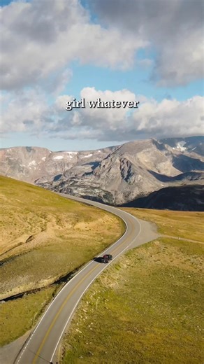 Normalizing cutting out the drama and driving Cody Yellowstone instead ✨🏔️ #roadtrip #trend #viral #girlwhatever #travel