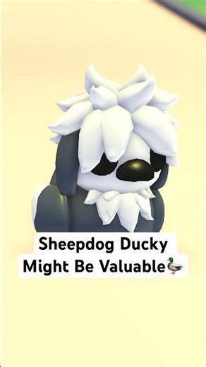 Sheepdog Ducky Might Be Valuable...🦆 #roblox #adoptme