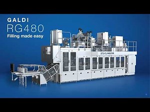 Galdi RG480: Advanced High-Capacity Packaging Machine for Liquid Foods