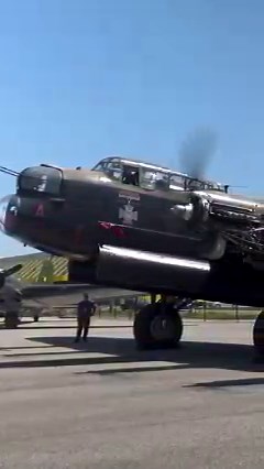 3.6M views · 10K reactions | She's alive! The engines fired up quickly on the first Lancaster engine run up of the year. A few tweaks are required and then we'll be ready for flying very soon. | Canadian Warplane Heritage Museum | Facebook