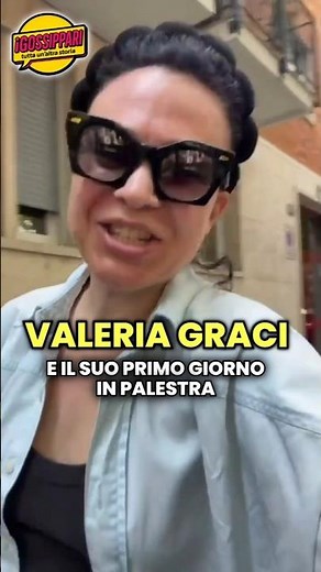 Valeria Graci returns to the gym after 6 months: the reaction is hilarious #foryou #comedy