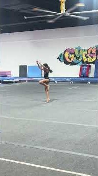 Level 4 Floor Routine Training 🤸‍♀️🔥#gymnast #gymnasticsfloorroutine #gymlife #gymshorts #fyp