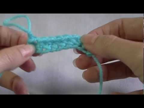 Half Double Crochet Foundation Row Tutorial