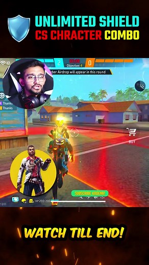 Unlimited Shield Point Character Skill Combination for CS Rank