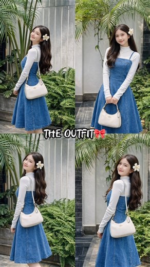 The Outfit 🎀||Frock Look|| #fashion #ootdguide #outfitideas #ootd #fyp