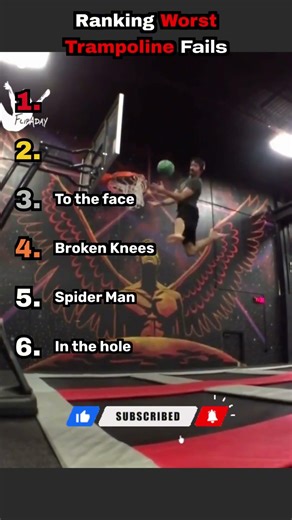 Ranking Worst Trampoline Fails #fails