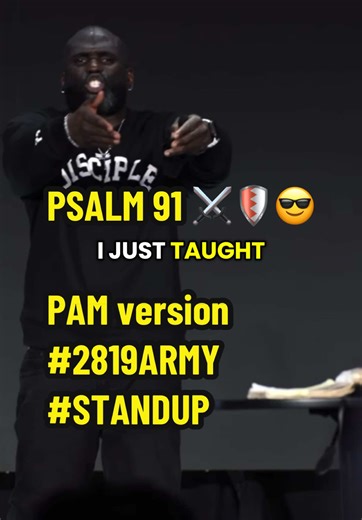 Save this and play it as soon as you wake up every morning. I promise this is the hardest version of Psalm 91 you’ve ever heard. @Philip Anthony Mitchell #PSALM91 #PROTECTIONPRAYER #PAM #2819ARMY #UAHH