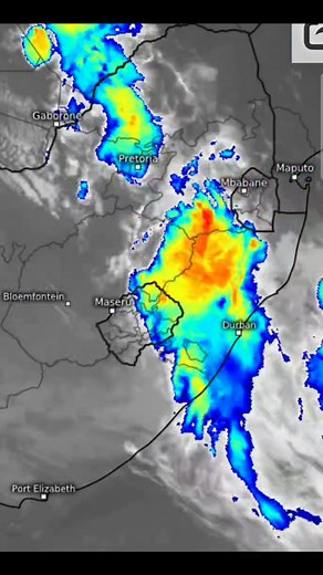 26K views · 140 reactions | Infrared satellite imagery (12:00 to...